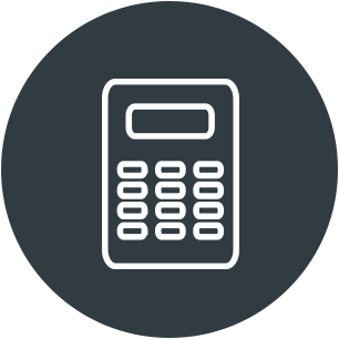 Icono de una calculadora